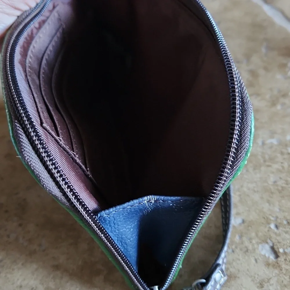 Relic blue and purple butterfly wristlet wallet - Picture 11 of 13